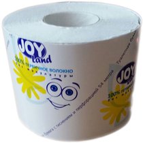 Туалетная бумага Joy Land 1сл. 54м белая