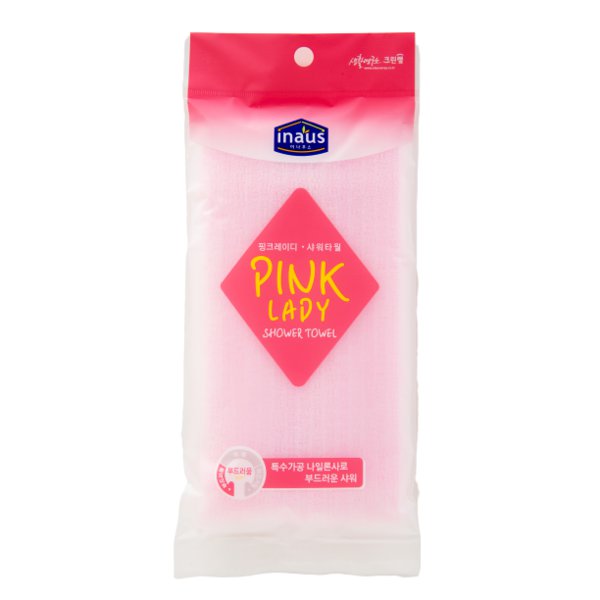 Мочалка-полотенце Clean Wrap pink lady